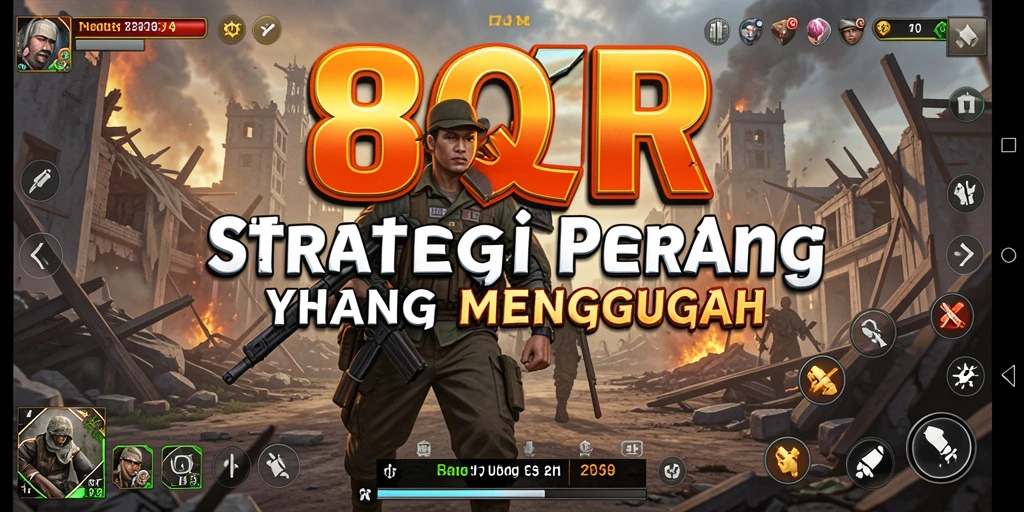 Gameplay intens dengan strategi yang mendalam di 8QR.