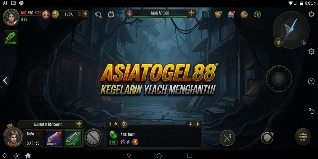 Tangkapan layar menyeramkan dari gameplay ASIATOGEL88 yang menampilkan suasana kegelapan.