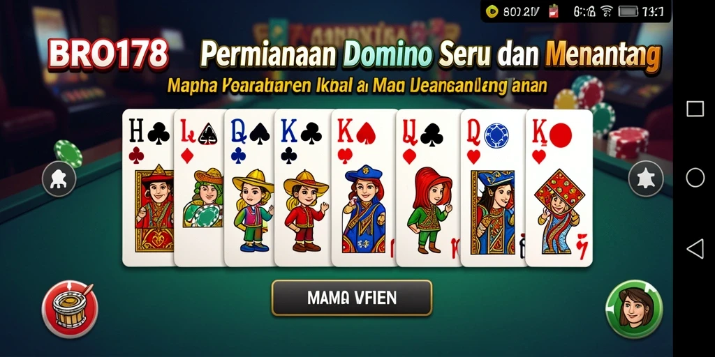 Tampilan gameplay seru di BRO178 dengan teman-teman.