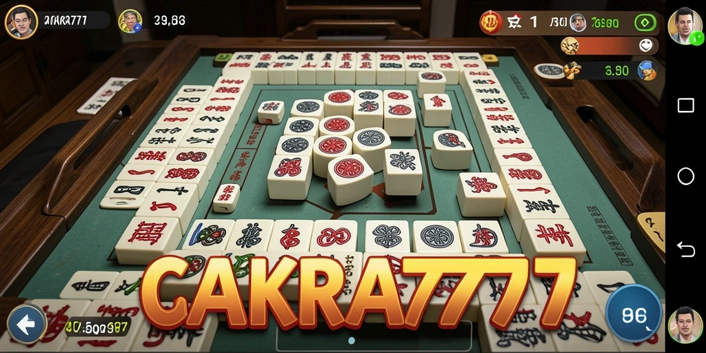 Gameplay seru dan menantang di CAKRA777 Mahjong.