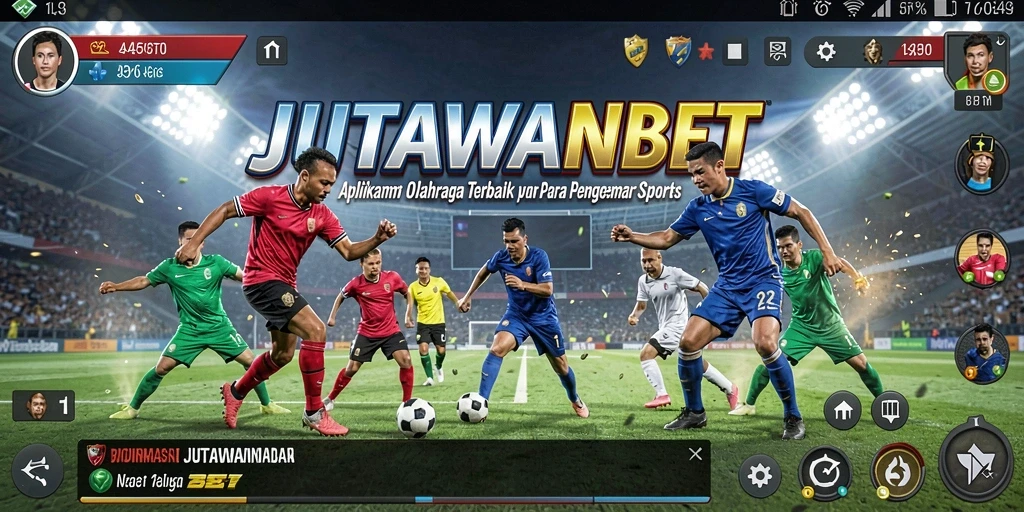Tampilan gameplay JUTAWANBET dengan fitur olahraga terupdate.