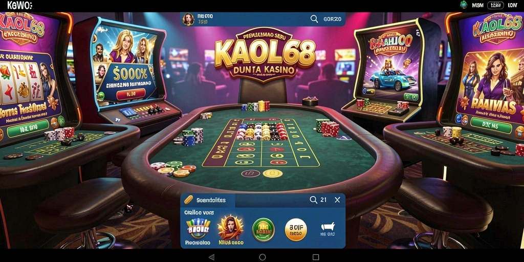 Tampilan gameplay KAOL68 yang menarik dan seru.