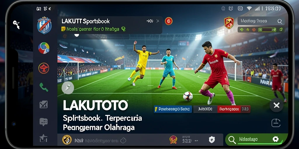 Tampilan menarik dari gameplay LAKUTOTO dalam taruhan olahraga.