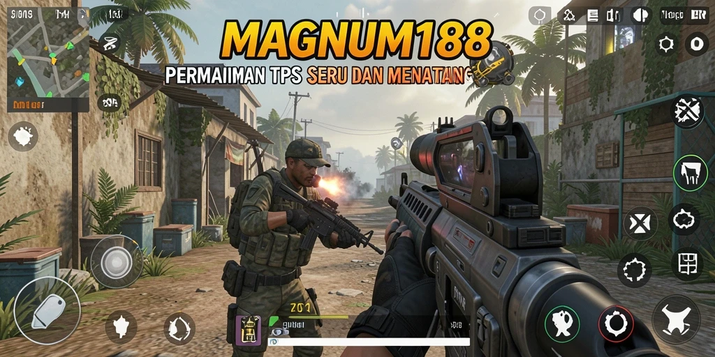Tampilan gameplay MAGNUM188 yang menegangkan dan seru.