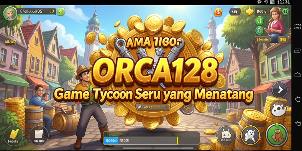 Tampilan gameplay Tycoon yang menawan dan interaktif.