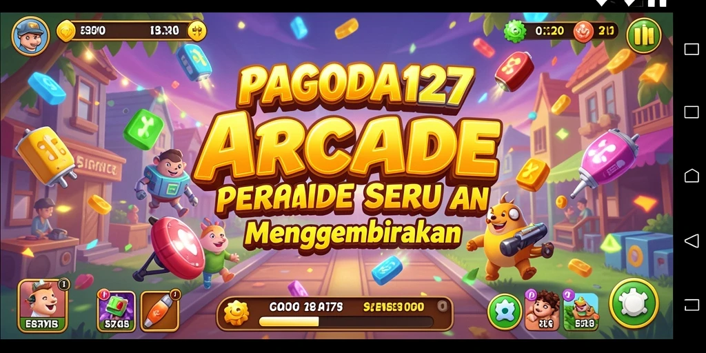 Tampilan gameplay seru dan penuh aksi dari PAGODA127.