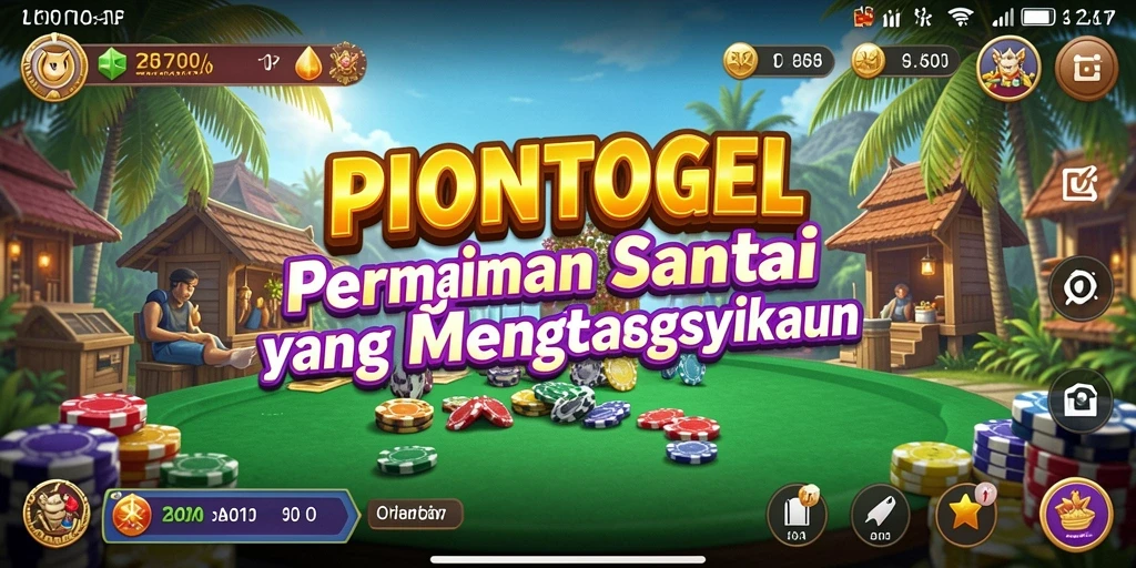 Tampilan gameplay PIONTOGEL yang berwarna-warni dan menyenangkan.