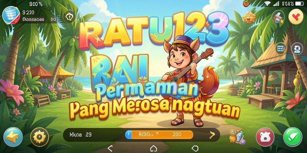 Tampilan gameplay <strong>RATU123</strong> yang penuh warna dan menyenangkan.
