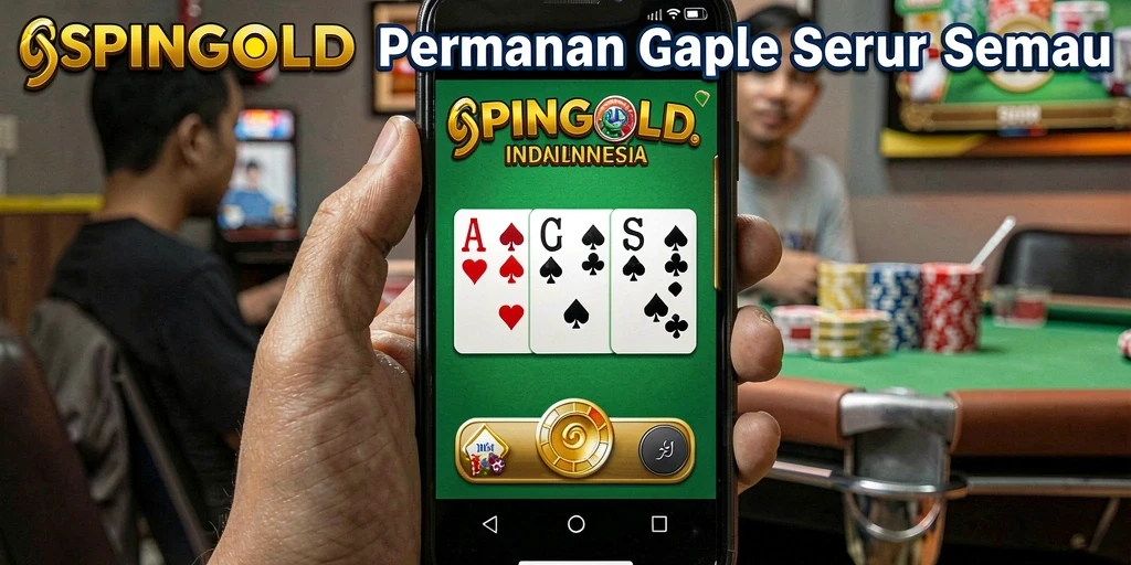 Tampilan gameplay SPINGOLD yang seru dan interaktif.