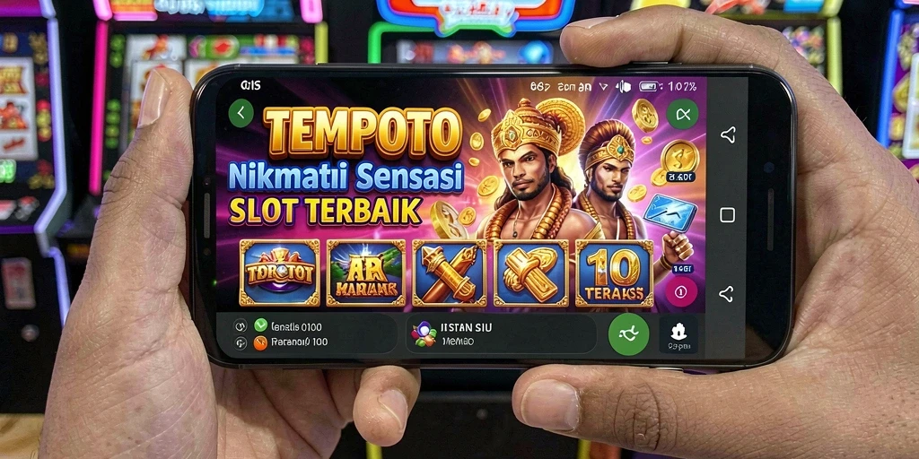 Screenshot gameplay TEMPOTOTO yang menampilkan keseruan bermain slot.
