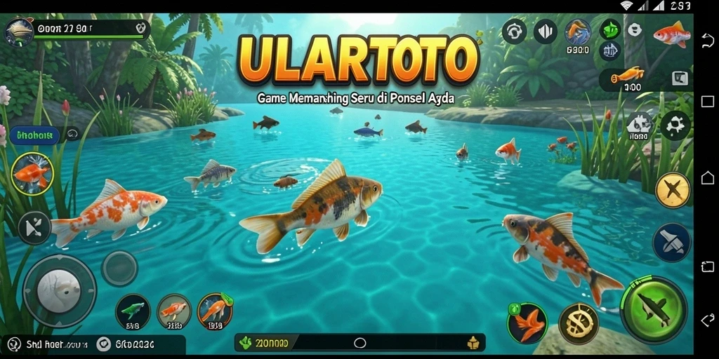 Tangkapan ikan yang menakjubkan dalam gameplay ULARTOTO.